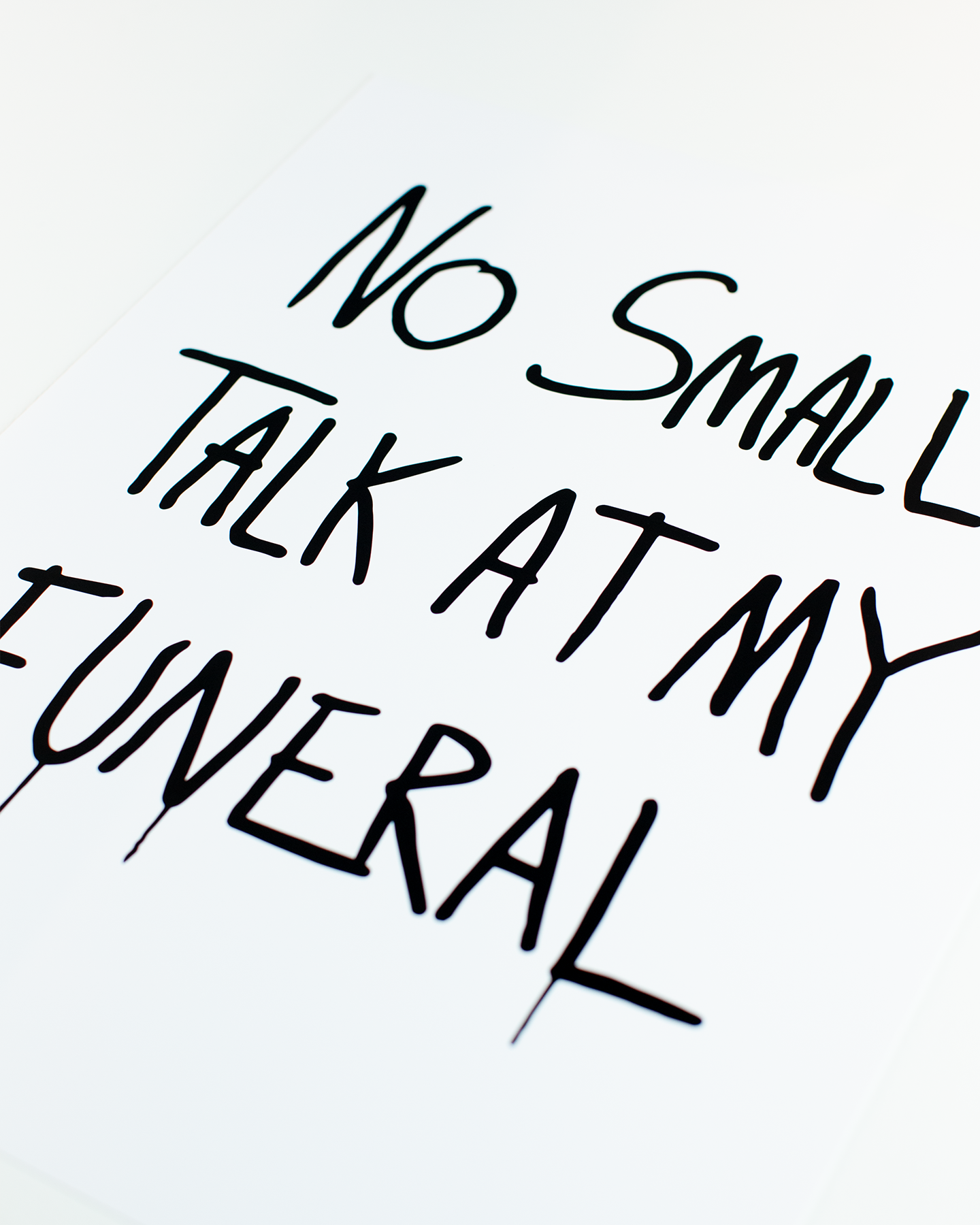 No Small Talk