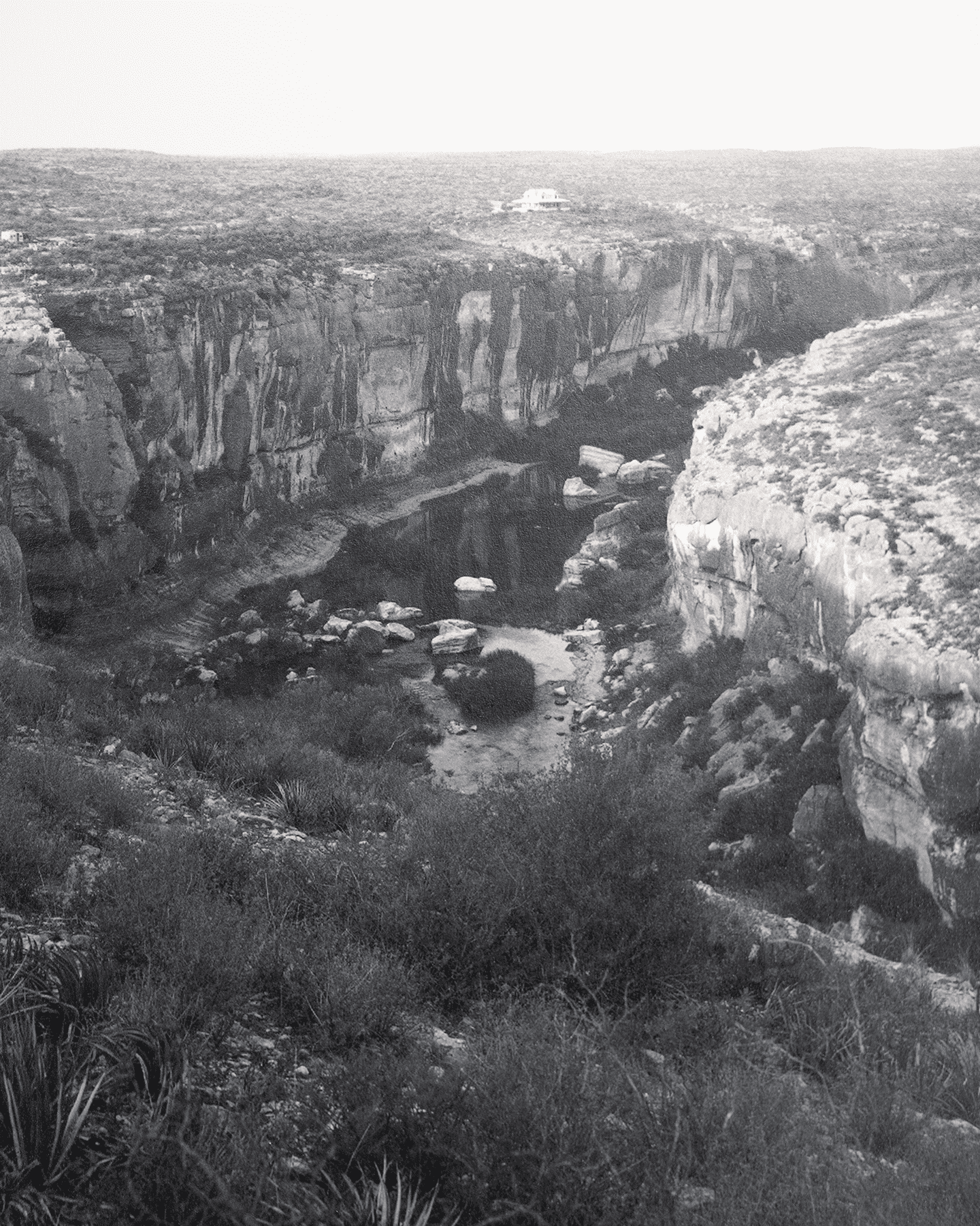 Pecos River from Shumla Ridge,TX