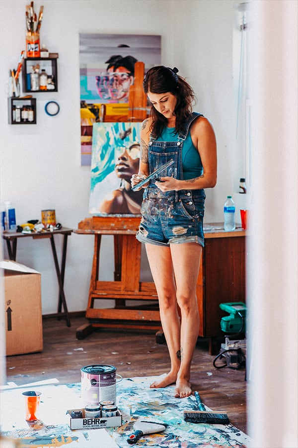 Artist Studio Photography