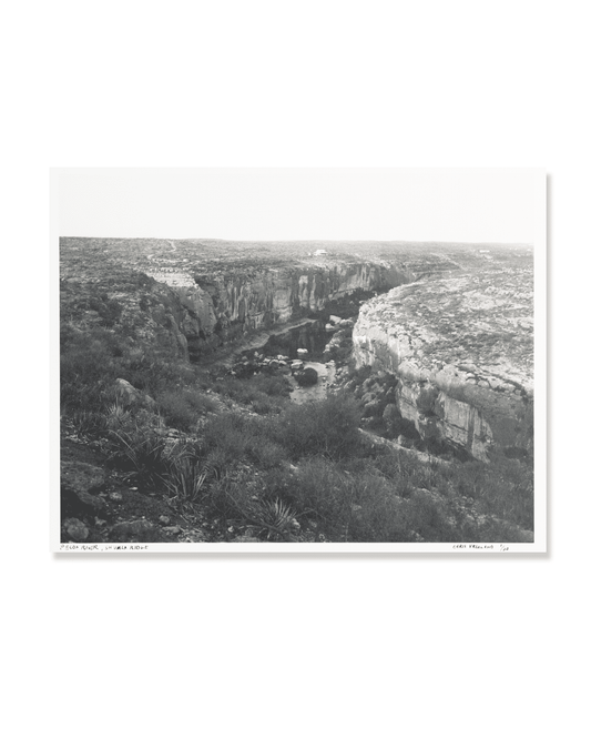 Pecos River from Shumla Ridge,TX